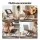 Artiss Telescopic Book Stand Oak Adjustable Height Ergonomic Desktop Holder Aluminium Base 34cm Board 5kg