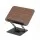 Artiss Adjustable Oak Book Stand Foldable with 360 Degree Rotating Base Aluminium MDF 3kg Capacity 30x23.5cm