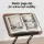 Artiss Adjustable Oak Book Stand Foldable with 360 Degree Rotating Base Aluminium MDF 3kg Capacity 30x23.5cm