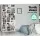 Artiss BERT White Bookshelf CD DVD Storage Rack Adjustable Shelves Holds 1116 CDs 528 DVDs Particleboard 102x23.5x194.5