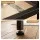 Artiss 5-Tier Industrial Étagère Bookcase Display Shelf with Tempered Glass and Metal Frame Black