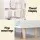 Artiss CORA Bookshelf 3 Tiers 10 Cubes – White & Pine, 120cm x 24cm x 107cm, Sturdy Display Shelf with Solid