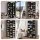 Artiss Tall Bookcase 8-Tier Display Shelves 21 Compartments Black