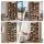 Artiss Tall Bookshelf Display Shelves Oak 8-Tier 21-Compartment Storage Rack