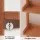 Artiss Floating Bookshelf, MDF 5-Tier, Oak, 77.5x25x180cm, Contemporary Display Shelf, Easy Assembly, Adjustable