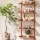 Artiss Floating Bookshelf, MDF 5-Tier, Oak, 77.5x25x180cm, Contemporary Display Shelf, Easy Assembly, Adjustable