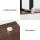 Artiss 5 Tier Ladder Bookshelf Corner Shelf 5‑Tier L Shaped Bookcase Walnut and Black Metal Frame 160cm