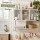 Artiss Floating Wall Shelf 2-in-1 Cubby Rack with 6 Hooks 73.5 x 20 x 74 cm White Wall Storage Organiser