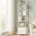 Artiss 5 Tier Ladder Bookshelf Bookcase with 2 Fabric Drawers White 39x29.5x161cm Sturdy Frame Display