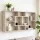 Artiss Floating Wall Shelves Bookshelf - Wood, 8 Compartments, 85x16x48cm, Versatile Freestanding or Wall-Mounted Design