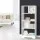 Artiss Bookshelf 4-Tier Display Shelf, Particle Board, White, 48x24x121cm, Sleek, Compact, Easy Assembly