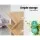 Artiss Tree Bookshelf, 7-Tier, Particle Board, Natural, 40x19.5x124cm - Versatile, Stylish, Easy Assembly