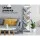 Artiss Tree Bookshelf, Particle Board, 9 Tiers, White, 40x19.5x150cm, Nature-Inspired Design, Sturdy & Easy Assembly