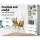 Artiss Bookshelf with Drawers, E1 Particle Board, 60x23.5x180cm, White - Modern Display Shelf with 7 Shelves & 3 Draw