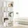 Artiss 5-Tier Bookshelf RITA - White & Oak Display Shelf, Sturdy Particle Board, 80x30x180cm, Home/Office Storage