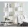 Artiss 5-Tier Bookshelf RITA - White & Oak Display Shelf, Sturdy Particle Board, 80x30x180cm, Home/Office Storage