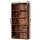 Artiss 5-Tier Walnut Bookshelf, 6 Adjustable Shelves, Anti-Tip Kit, 90x30x182cm, Easy Assembly