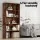 Artiss 5-Tier Walnut Bookshelf, 6 Adjustable Shelves, Anti-Tip Kit, 90x30x182cm, Easy Assembly