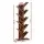 Artiss Tree Bookshelf 9 Tiers, Walnut, 15mm Particle Board, 50x25x141cm, Stylish Tree Design, Durable, Easy Assembly
