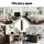 Artiss Tree Bookshelf 9 Tiers, Walnut, 15mm Particle Board, 50x25x141cm, Stylish Tree Design, Durable, Easy Assembly