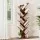 Artiss Tree Bookshelf 9 Tiers, Walnut, 15mm Particle Board, 50x25x141cm, Stylish Tree Design, Durable, Easy Assembly