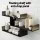 Artiss Floating Wall Shelf 3 Tier Wall-Mounted Storage Organiser Black Minimalist Design