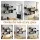 Artiss Floating Wall Shelf 3 Tier Wall-Mounted Storage Organiser Black Minimalist Design