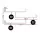 Artiss 3-Tier Floating Wall Shelf, White, 120x25x55cm - Minimalist Design, Multi-Use, Anti-Drop Panel, Easy Assembly