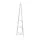 Artiss 5-Tier Corner Ladder Bookshelf - White MDF, 180cm, Non-Toxic Paint, Space-Saving Design, Easy Assembly