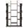Artiss Tree-Shaped Bookshelf, 12mm Particle Board, Walnut, 86x25x140cm, Industrial Style, Easy Assembly, 1-Year Warranty