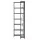 Artiss 6-Tier L-Shaped Corner Bookshelf Oak with Black Metal Frame Hexagonal Display 200cm Tall Shelf
