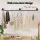 Artiss Clothes Rack Garment Rail 2 Pack Wall Mounted Metal Black Space Saving with Hanging Hooks