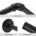 Artiss Clothes Rack Garment Rail 2 Pack Wall Mounted Metal Black Space Saving with Hanging Hooks