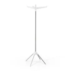 Artiss 163cm Clothes Rack Airer - Foldable, Rotatable 360° Hanger with 27 Holes, Stainless Steel, Indoor/Outdoor Use