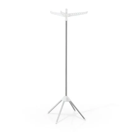Artiss 163cm Clothes Rack Airer - Foldable, Rotatable 360° Hanger with 27 Holes, Stainless Steel, Indoor/Outdoor Use
