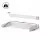 Artiss Wall-Mounted Clothes Drying Rack, Foldable & Space-Saving, 5 Stainless Steel Rods, 100x50cm, White & Silver