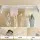 Artiss Wall-Mounted Clothes Drying Rack, Foldable & Space-Saving, 5 Stainless Steel Rods, 100x50cm, White & Silver