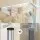 Artiss Set of 2 Wall Mounted Clothes Airers 100cm Foldable 15kg Stainless Steel Rods White