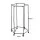 Artiss Clothes Rack Airer Rail Coat Stand 6 Rod Hexagonal Metal Frame Lockable Wheels Black 50kg Capacity