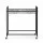 Artiss Rolling Pants Trolley Clothes Rack with 30 Hangers 30kg Capacity Storage Bag and Locking Wheels Black