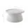 Artiss Coffee Table, Round Plastic, 71CM, White, British Style, Easy Assembly, Sophisticated Design, 1-Year Warranty