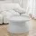 Artiss Coffee Table, Round Plastic, 71CM, White, British Style, Easy Assembly, Sophisticated Design, 1-Year Warranty