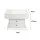 Artiss Lift Top Coffee Table 71cm Square 2-in-1 Work Desk with Rotating Top Hidden Storage and Drawers White