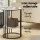 Artiss Coffee Table, 2-Tier, MDF & Metal, Marble Finish, 40x40x54cm, White & Black, Modern Living, Easy Assembly