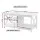 Artiss 3-Tier Coffee Table with Storage Shelf, White, 90x50x45cm, Particle Board, Coastal Style, Easy Clean