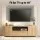Artiss 2-Piece Pine TV Unit and Coffee Table Set 180cm Entertainment Unit 90cm Coffee Table Natural Woodgrain
