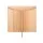 Artiss Coffee Table, Particleboard, Pine, 48CM, Semi-circle, Scandi Style, Durable, Easy Assembly, Child Safe