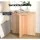 Artiss Coffee Table, Particleboard, Pine, 48CM, Semi-circle, Scandi Style, Durable, Easy Assembly, Child Safe