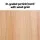 Artiss Coffee Table, Particleboard, Pine, 48CM, Semi-circle, Scandi Style, Durable, Easy Assembly, Child Safe
