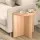 Artiss Coffee Table, Particleboard, Pine, 48CM, Semi-circle, Scandi Style, Durable, Easy Assembly, Child Safe